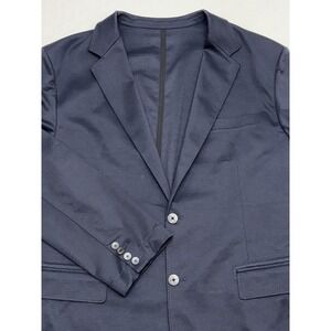 xSuit Navy Blue Merino TechWool Unstructured Tailored Fit Performance Blazer 52R